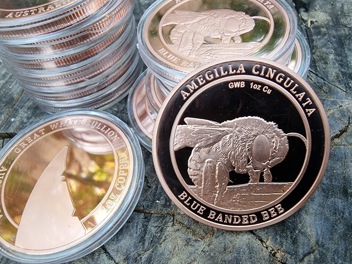 12pc 1oz Copper Coin Set - Entire Flora & Fauna Series or Choose