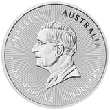 Australian Emu 2oz .9999 Silver Bullion Coin - 2024 The Perth Mint