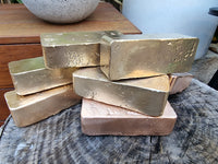 Nordic Gold Ingots - Nordic Gold Bullion Bars Assorted Weights - Hand Poured - Great White Bullion